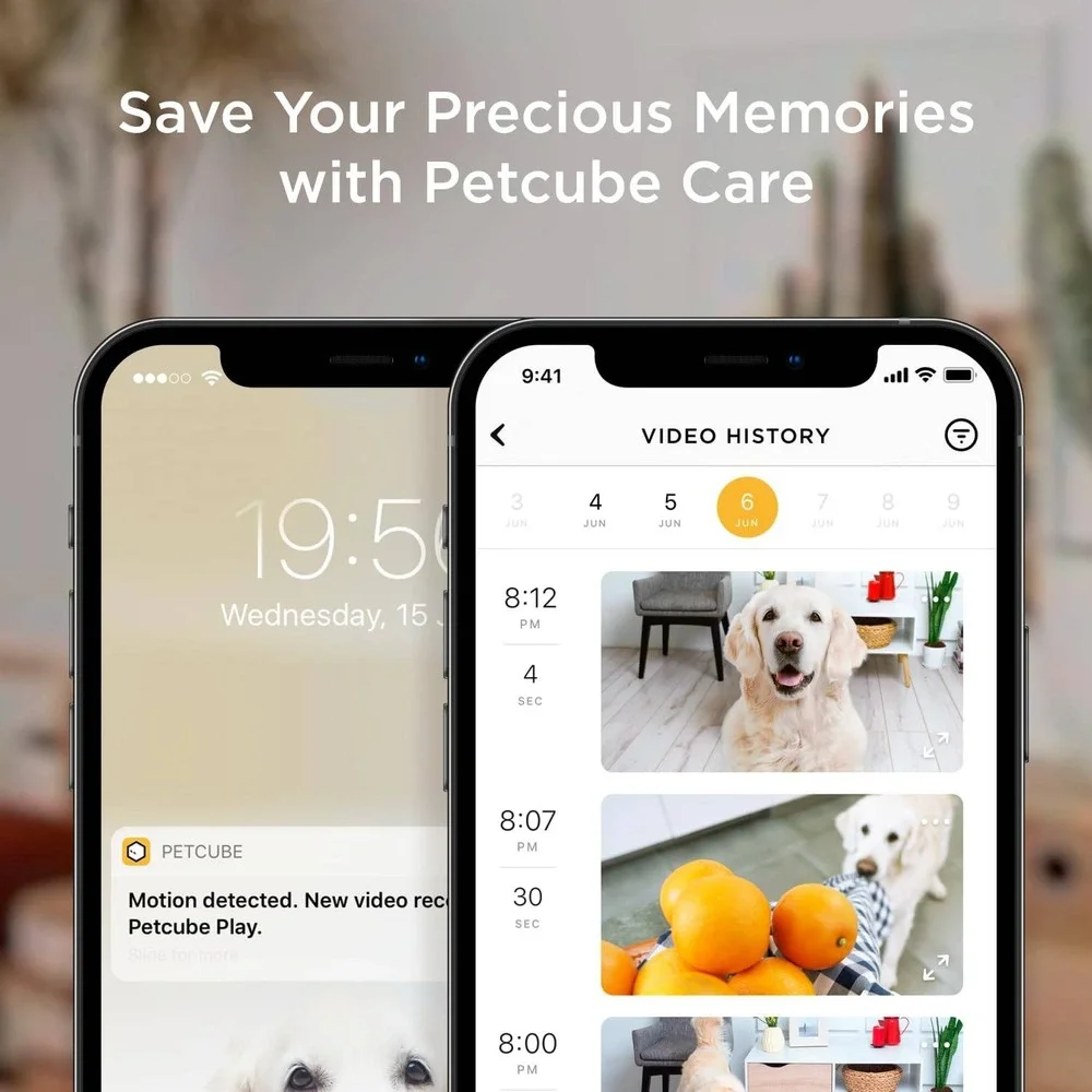 Petcube‎ Bites 2 Lite WiFi Pet Camera Treat Dispenser 1080p HD Night Vision